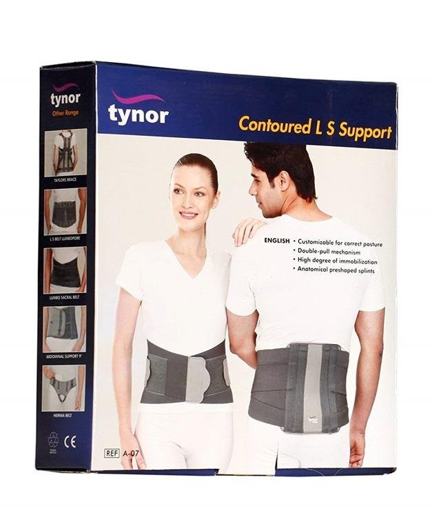 CONTOURED L S SUPPORT (TYNOR) SIZE: L