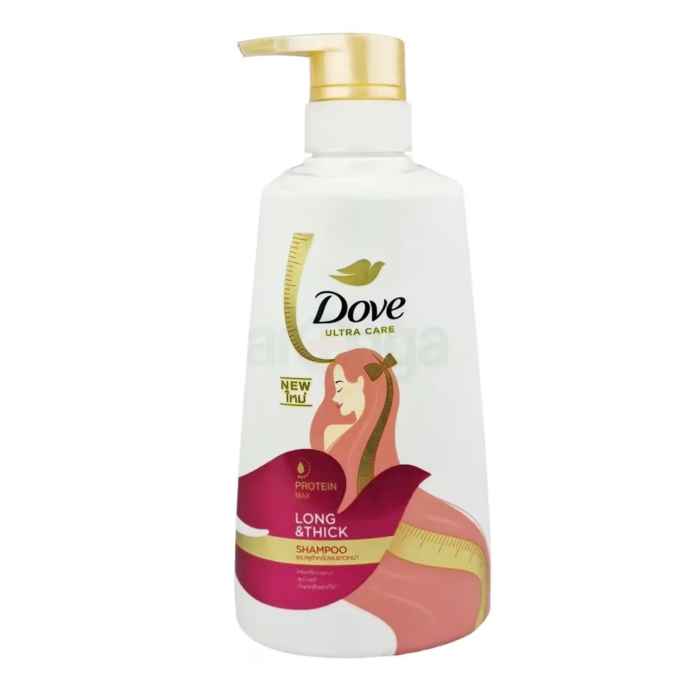 DOVE ULTRA CARE LONG & THICK 410 ML (THAILAND)
