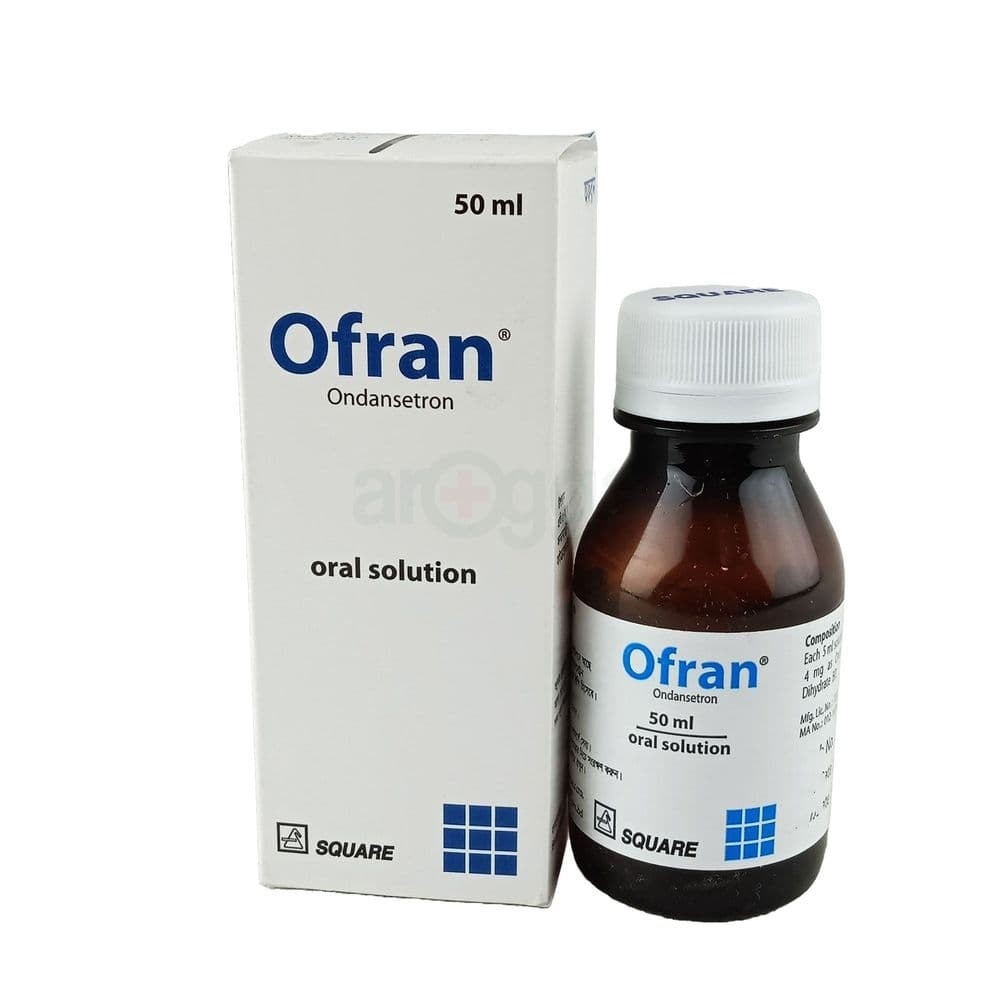 OFRAN 4mg/5ml ORAL SUSPENSION 50ML