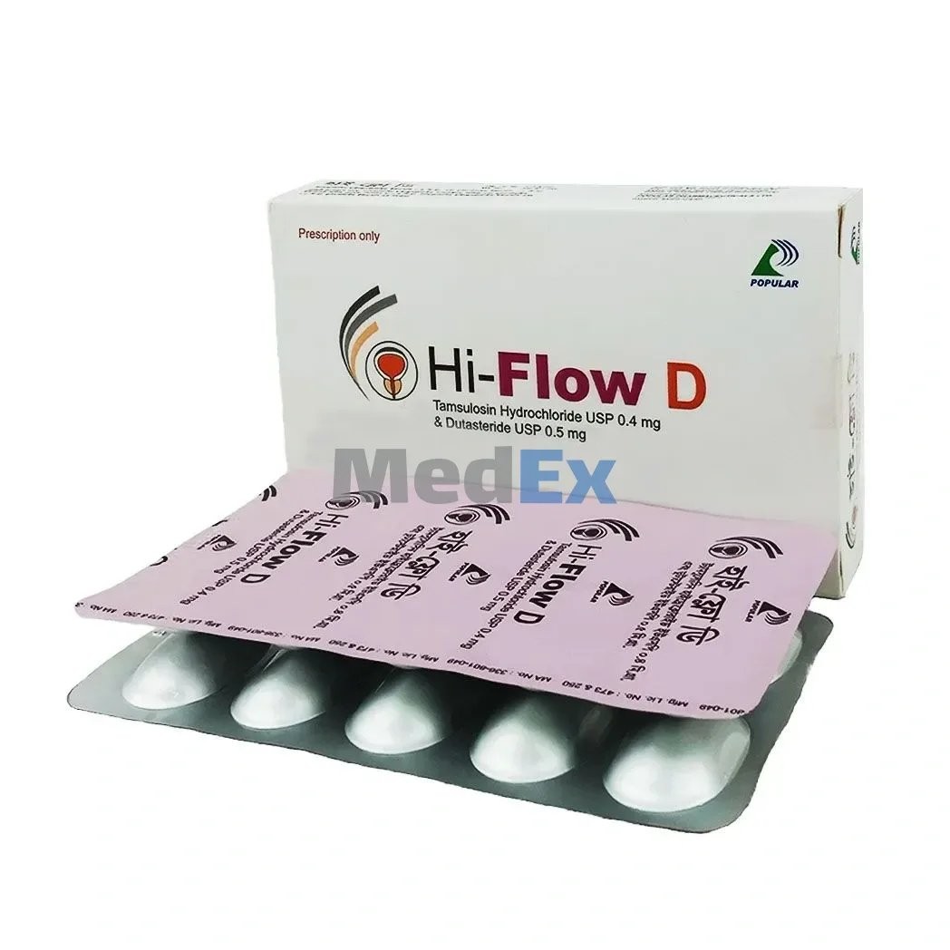 HI-FLOW D (0.4MG+0.5MG) CAPSULE
