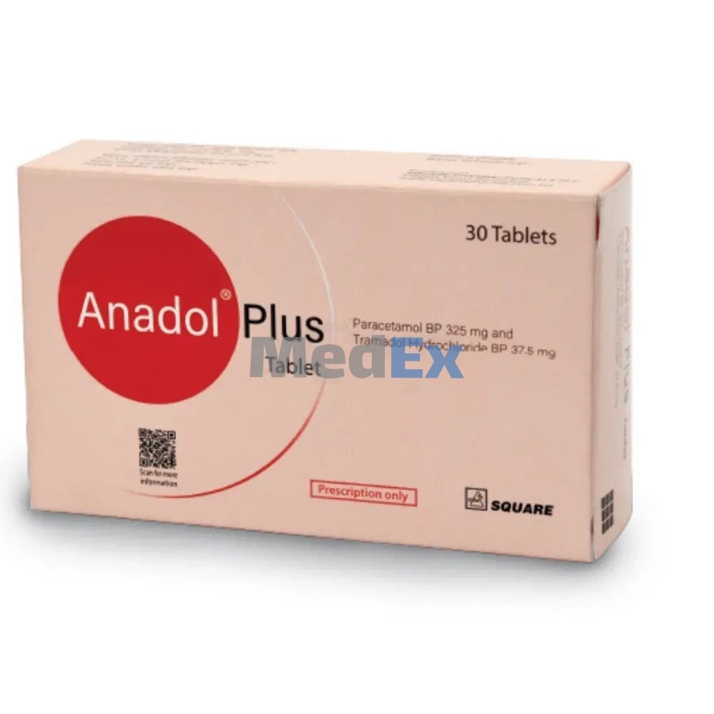 ANADOL PLUS 37.5/325MG