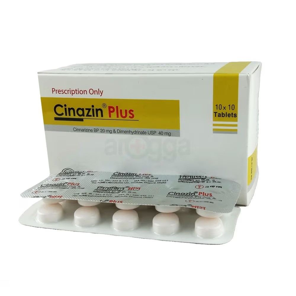 CINAZIN PLUS TAB.