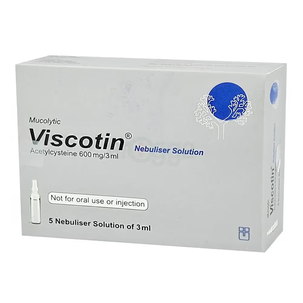 VISCOTIN 600mg/3ml NABULISER Solution