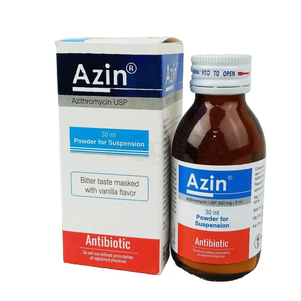 AZIN Powder for Suspension-(200mg/5ml)- 30 ML