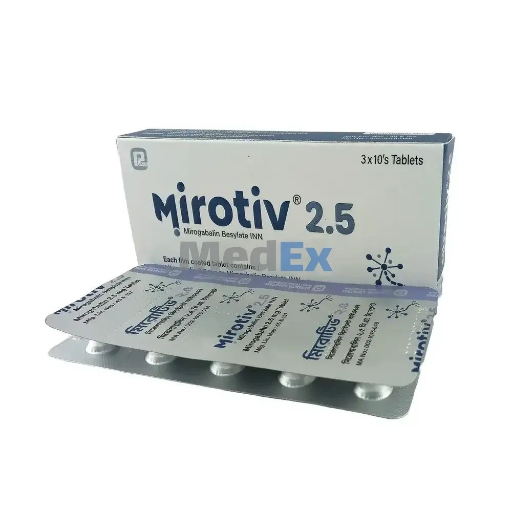 MIROTIV 2.5mg Tablet