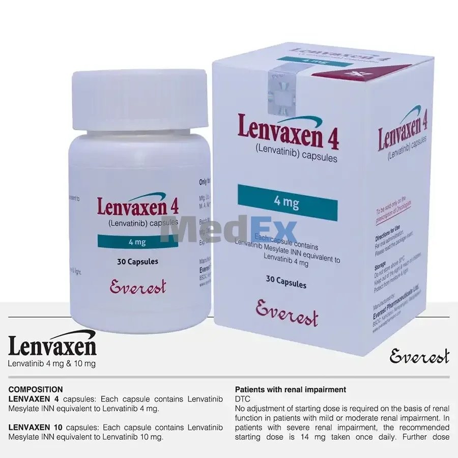LENVAXEN 4MG CAPSULE