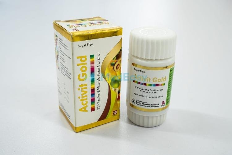 ACTIVIT GOLD TABLET POT 30PCS