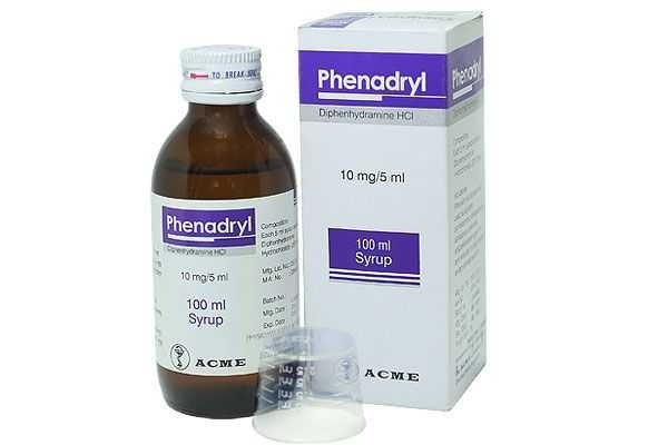 PHENADRYL 10 mg/ 5 ml SYRUP 100 ML