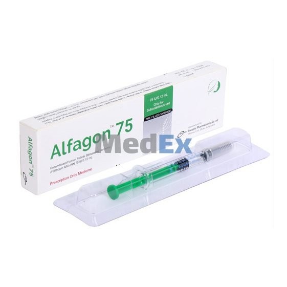 ALFAGON 75IU SC Injection