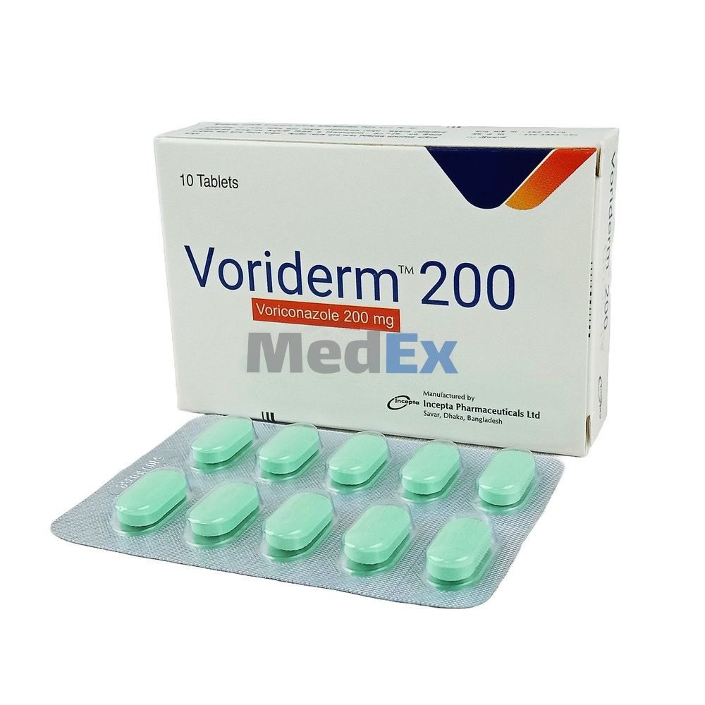 VORIDERM 200 mg
