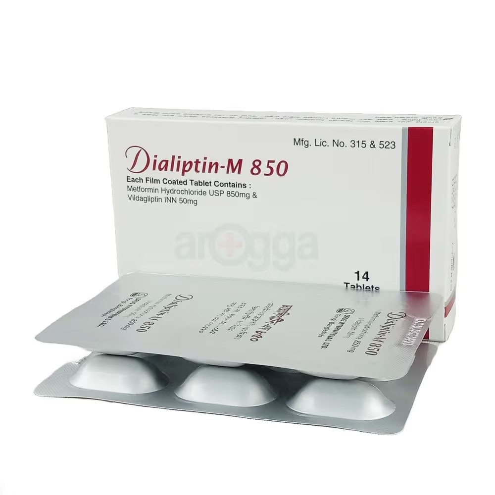 DIALIPTIN-M 50mg+850mg Tablet