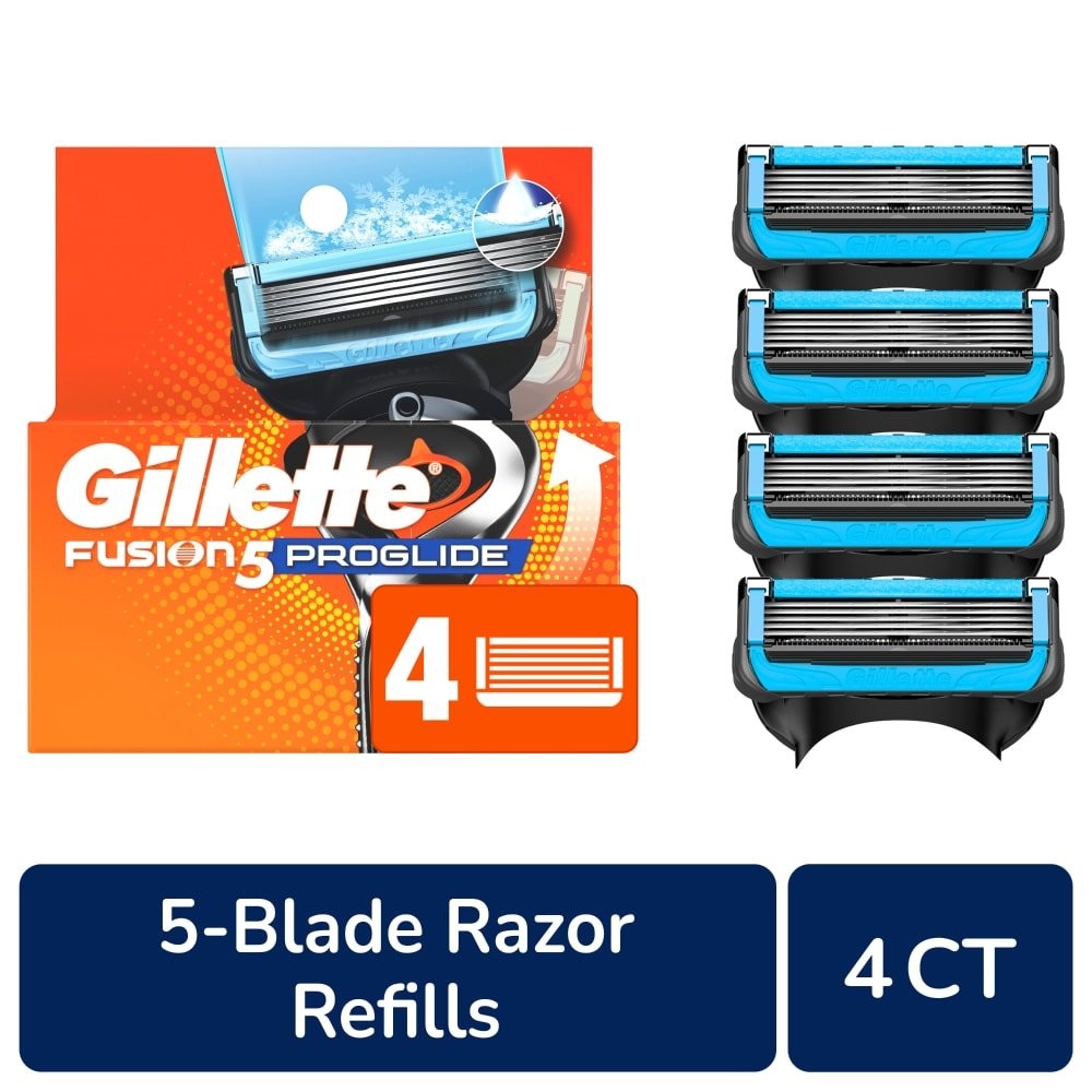GILLETTE PROGLIDE CHILL 4 CARD