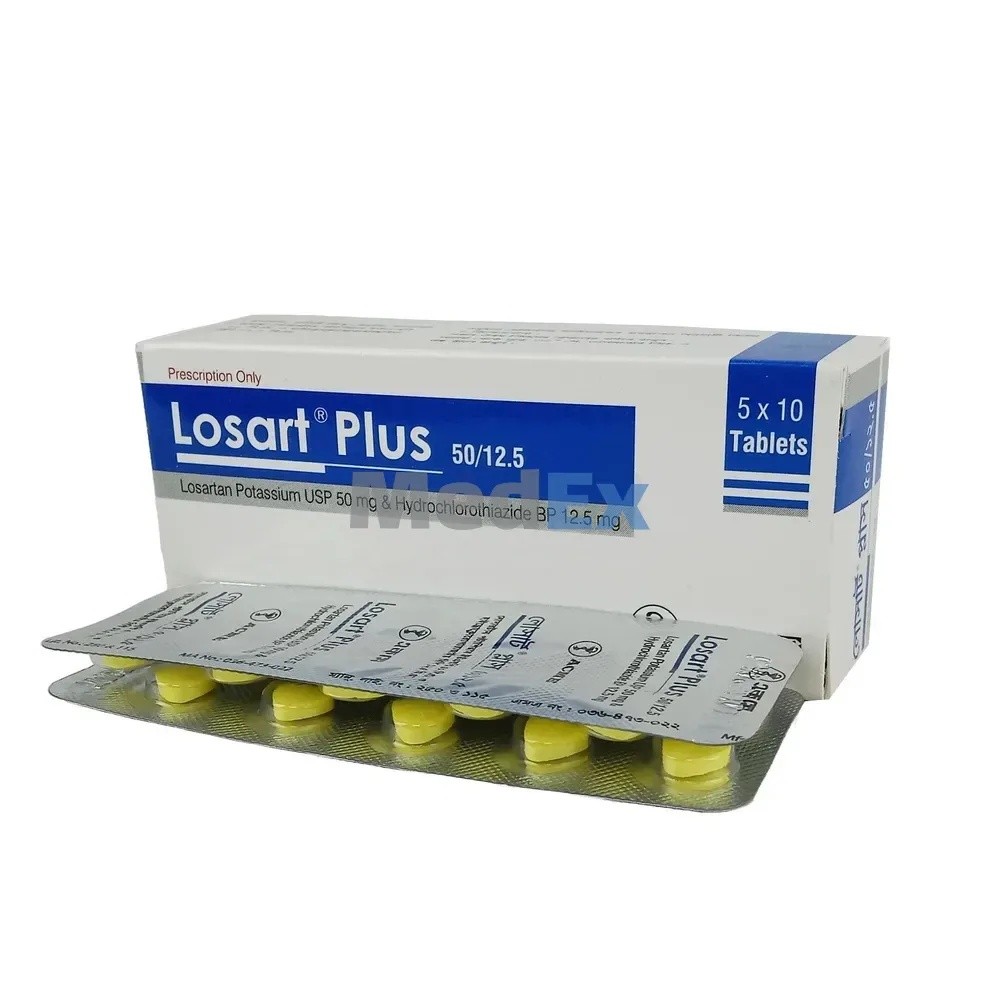 LOSART PLUS  50 mg + 12.5 mg