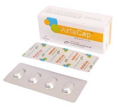 AZTACAP 4MG CAPSULE