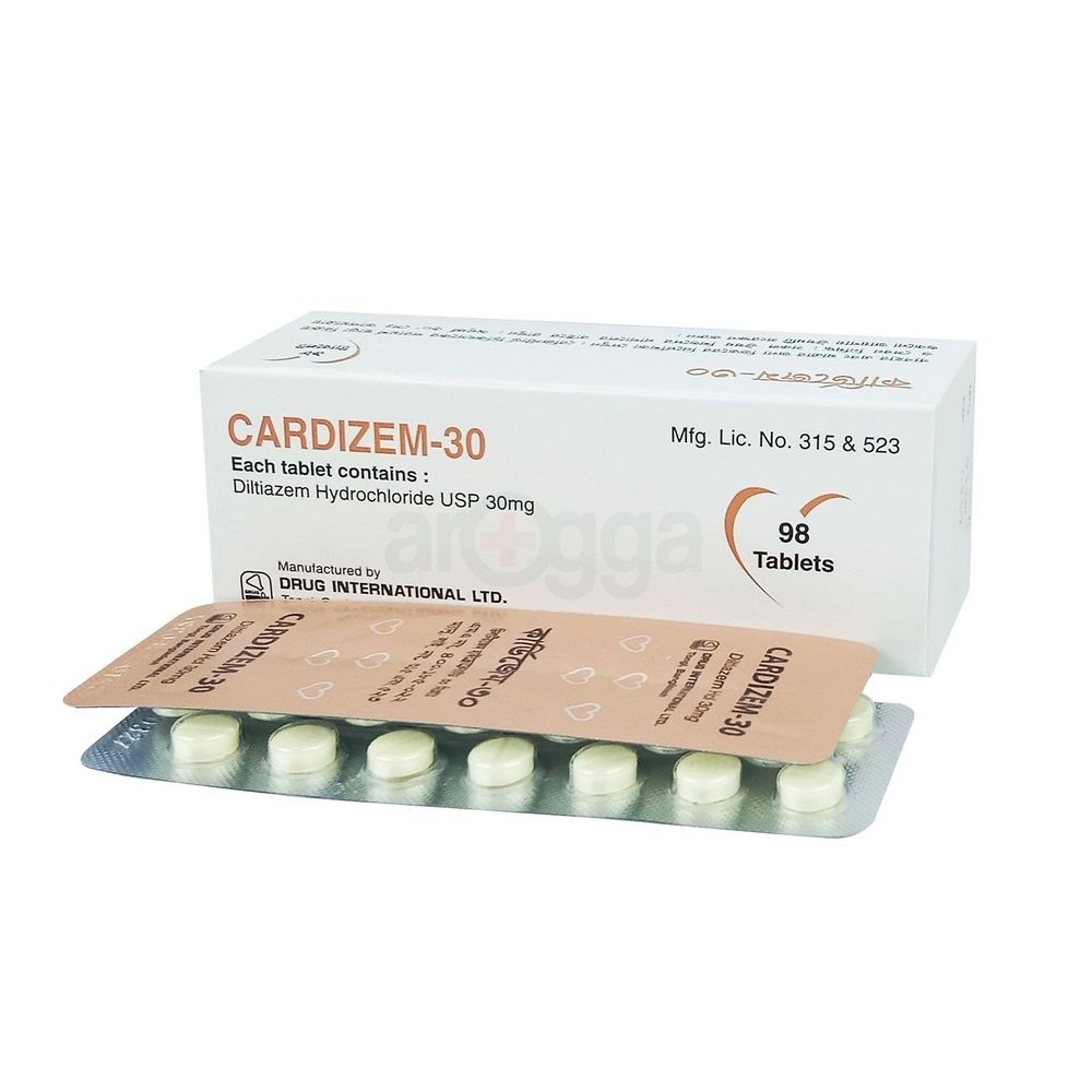 CARDIZEM 30mg Tablet