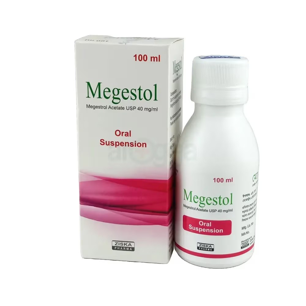 MEGESTOL 200 mg/5 ml Syrup 100ml