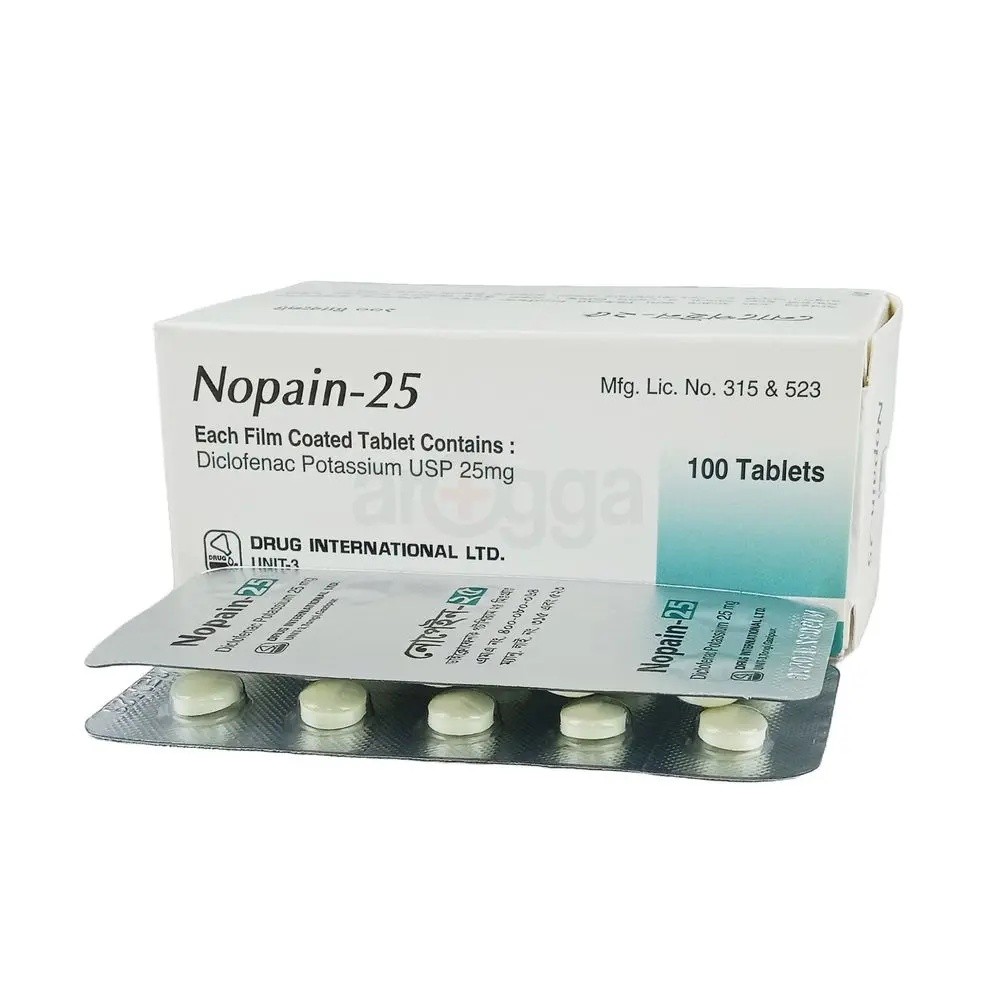 NOPAIN 25mg Tablet