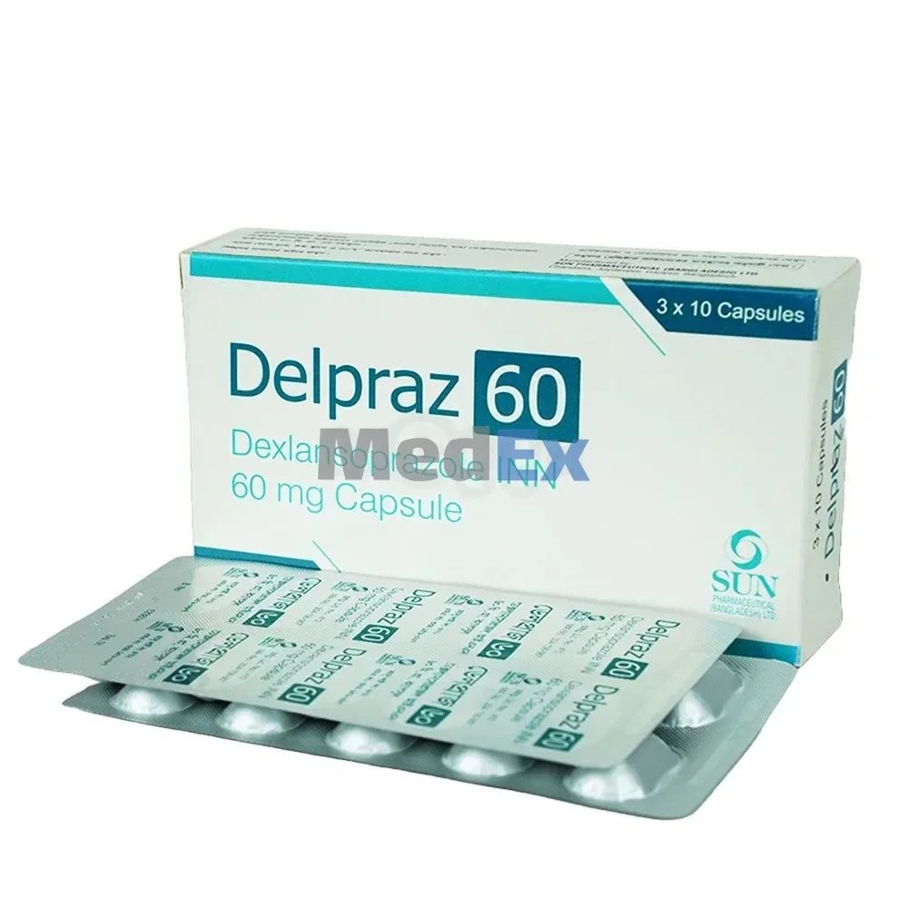 DELPRAZ 60 MG CAPSULE