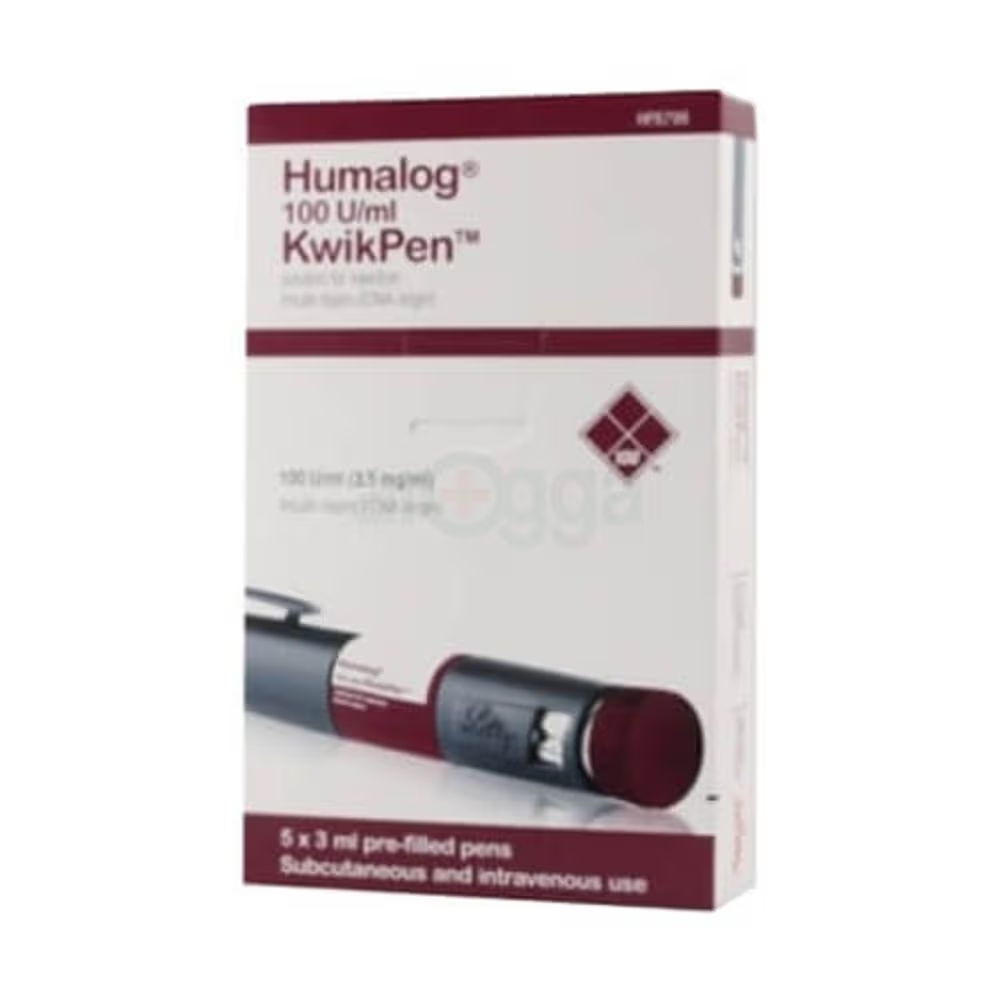 HUMALOG 100 SC INJECTION 3ML KWIKPEN