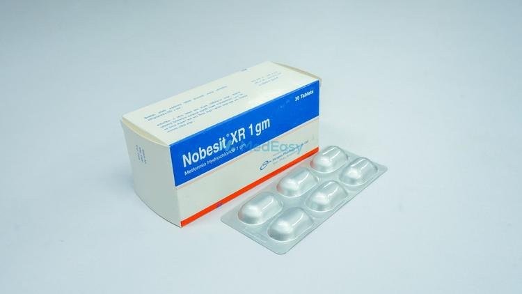 NOBESIT XR 1000MG TABLET