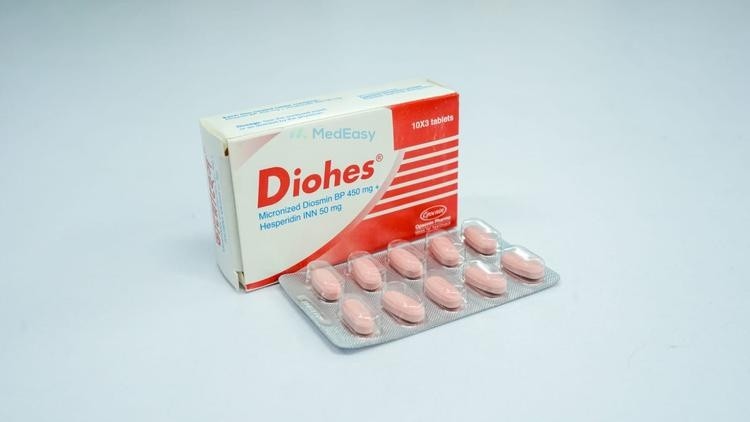 Diohes 450 mg+50 mg Tablet