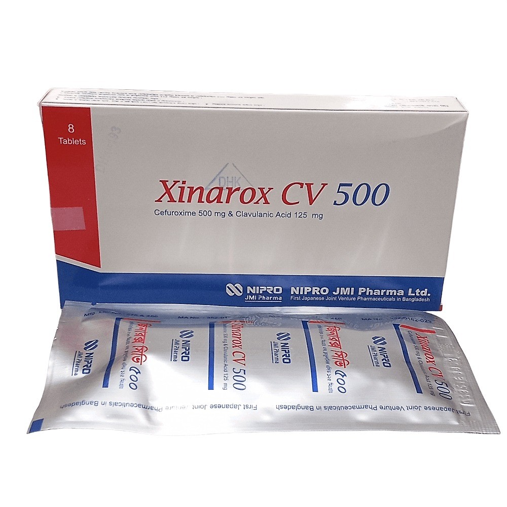 XINAROX CV 500 mg + 125 mg