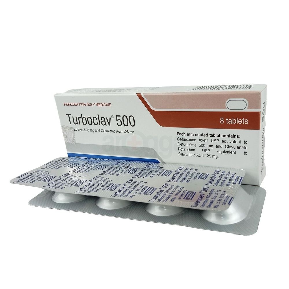 TURBOCLAV 500 mg TABLET