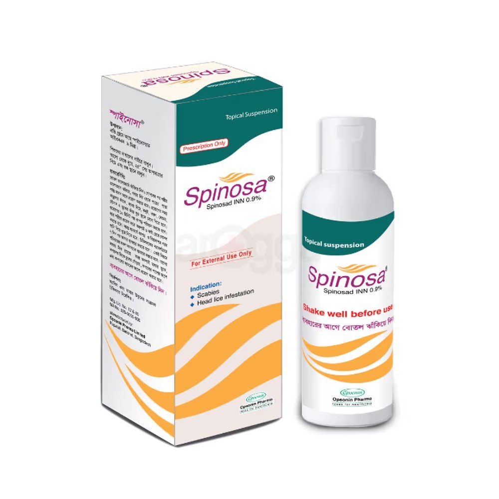 SPINOSA 0.9% Topical Suspension 60 ML