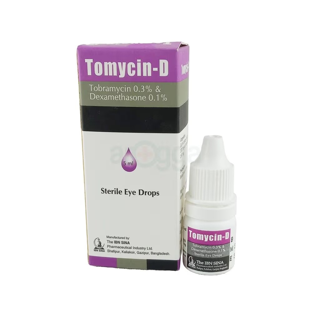 TOMYCIN-D  EYE DROP 0.1% + 0.3%