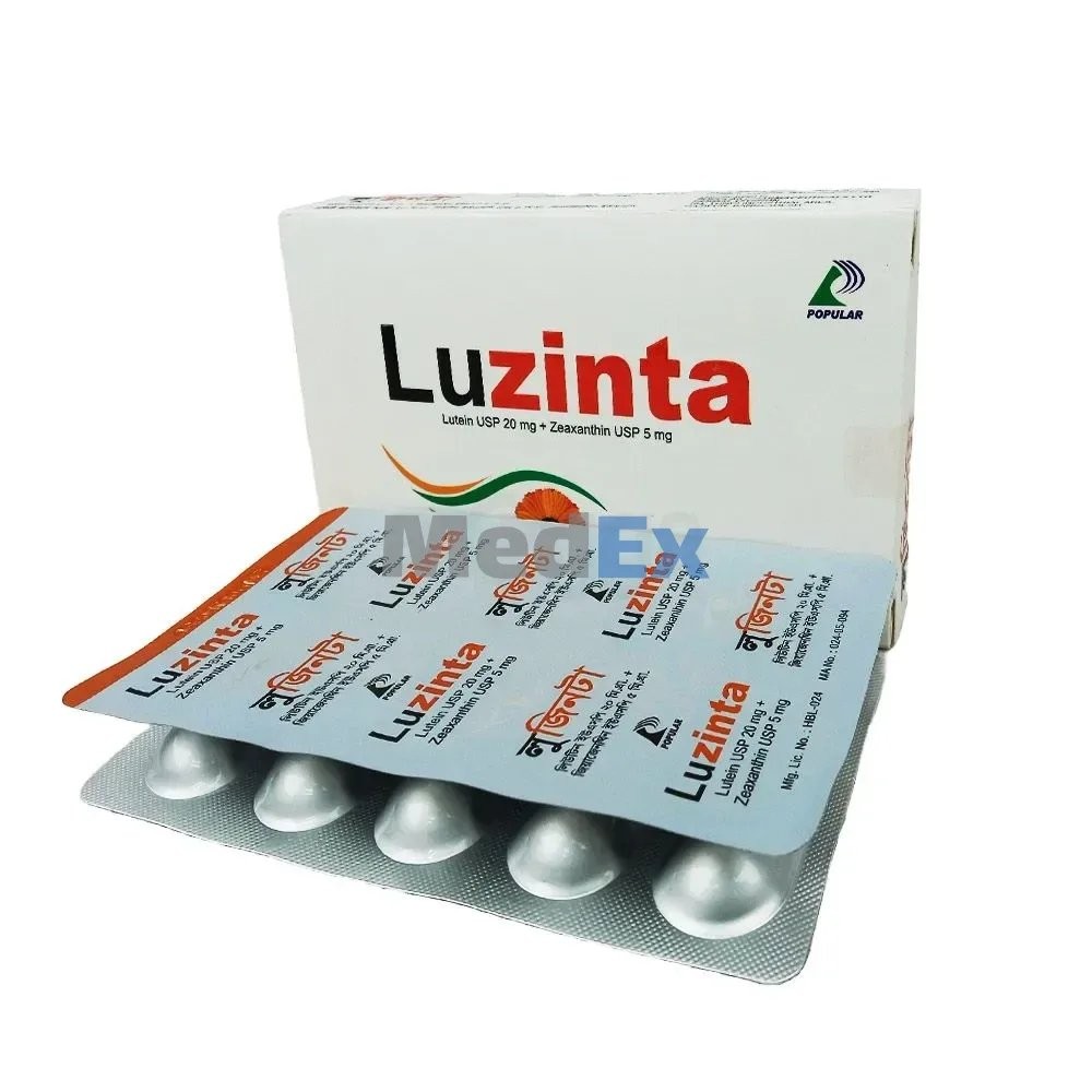 LUZINTA kids 10MG+2MG Chewable Tablet