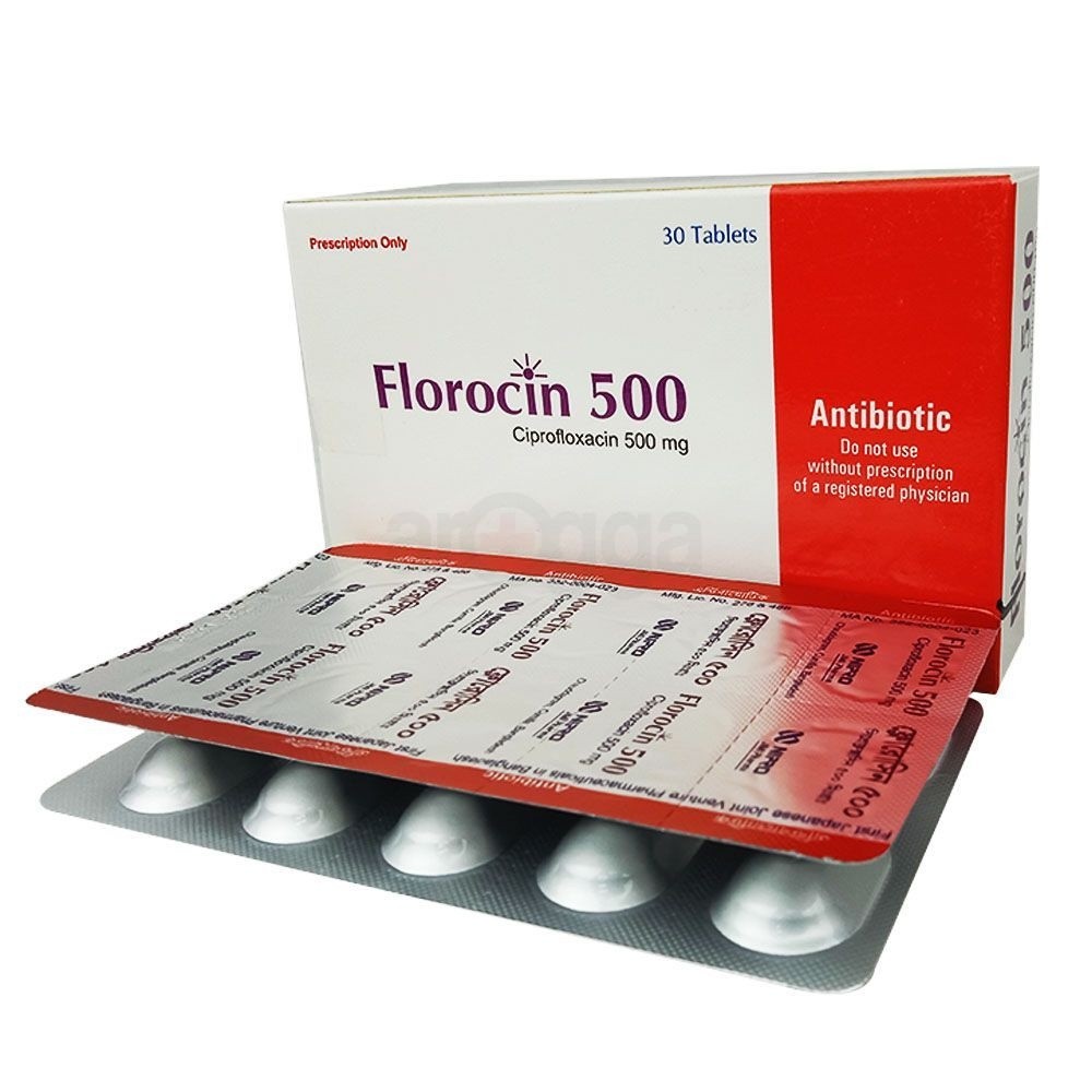 FLOROCIN 500 mg