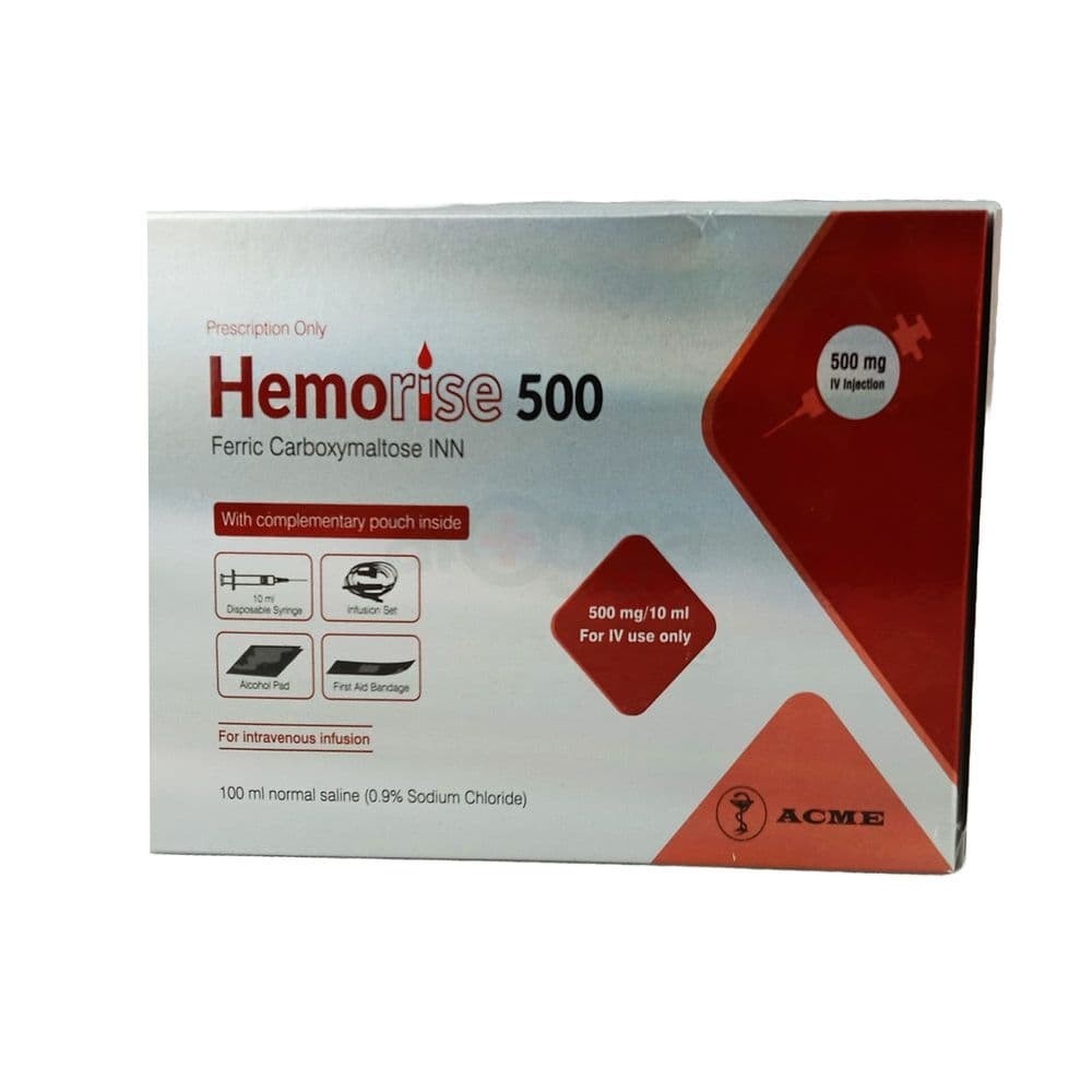 HEMORISE INJ. 500 MG/10ML