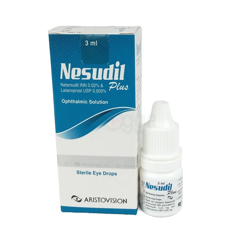 NESUDIL PLUS 0.02%+0.005% Eye drop