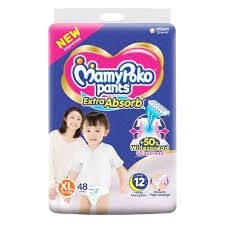 MAMYPOCO PANTS XL 48 PCS 12-17