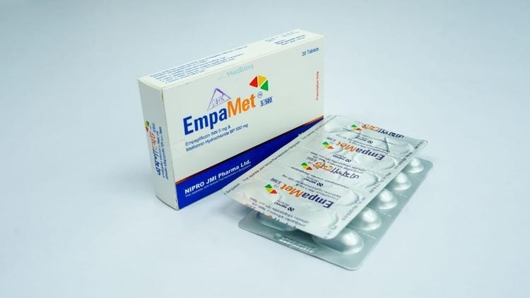 EMPAMET 5 mg + 500 mg