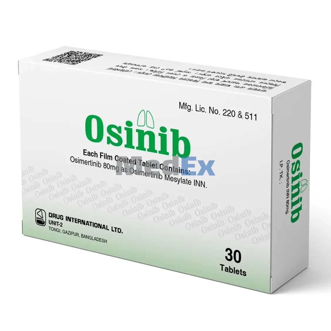 OSINIB 80mg Tablet