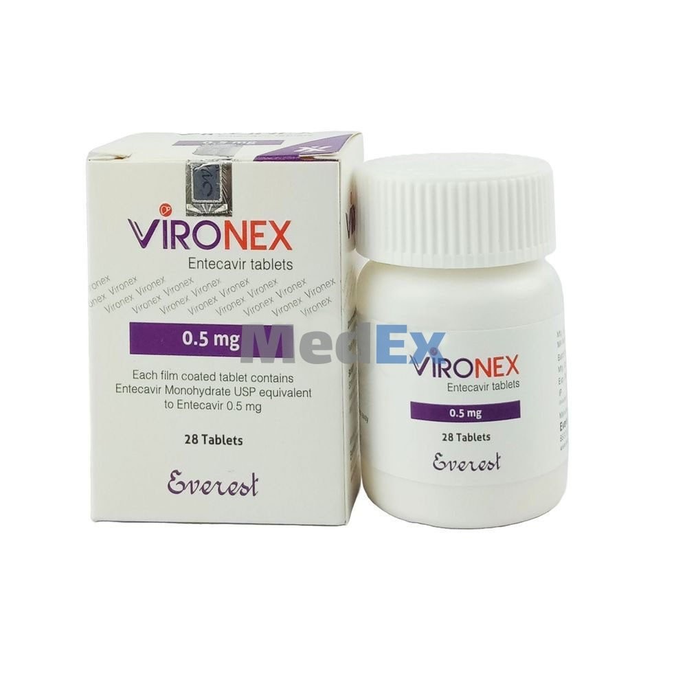 VIRONEX 0.5MG TABLET