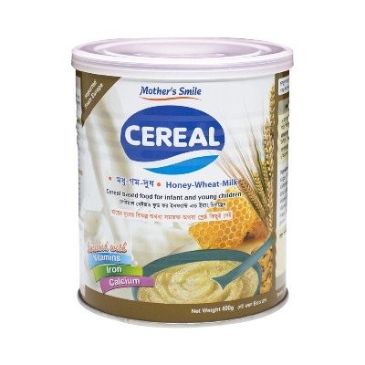 CEREAL HONEY-WHEAT-MILK 400GM
