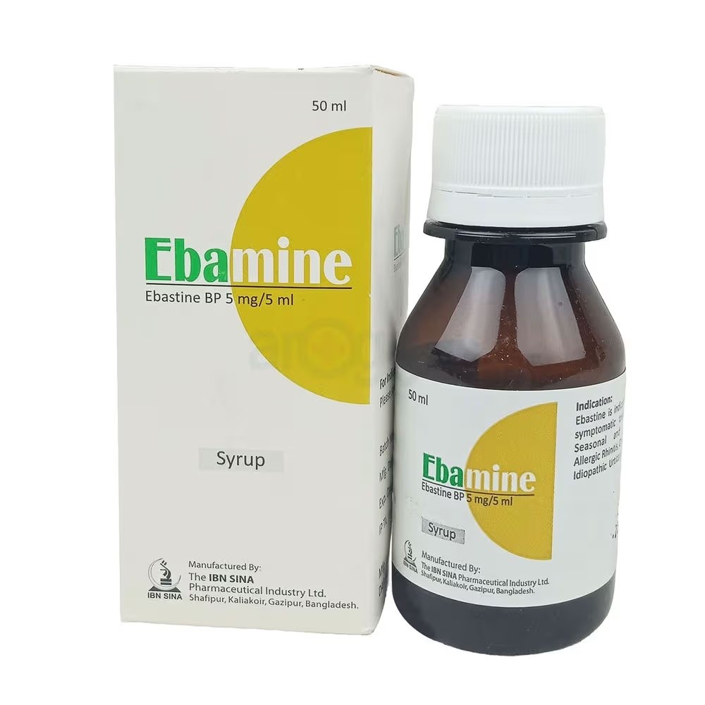 EBAMINE 5mg/5 ml SYRUP 50 ML