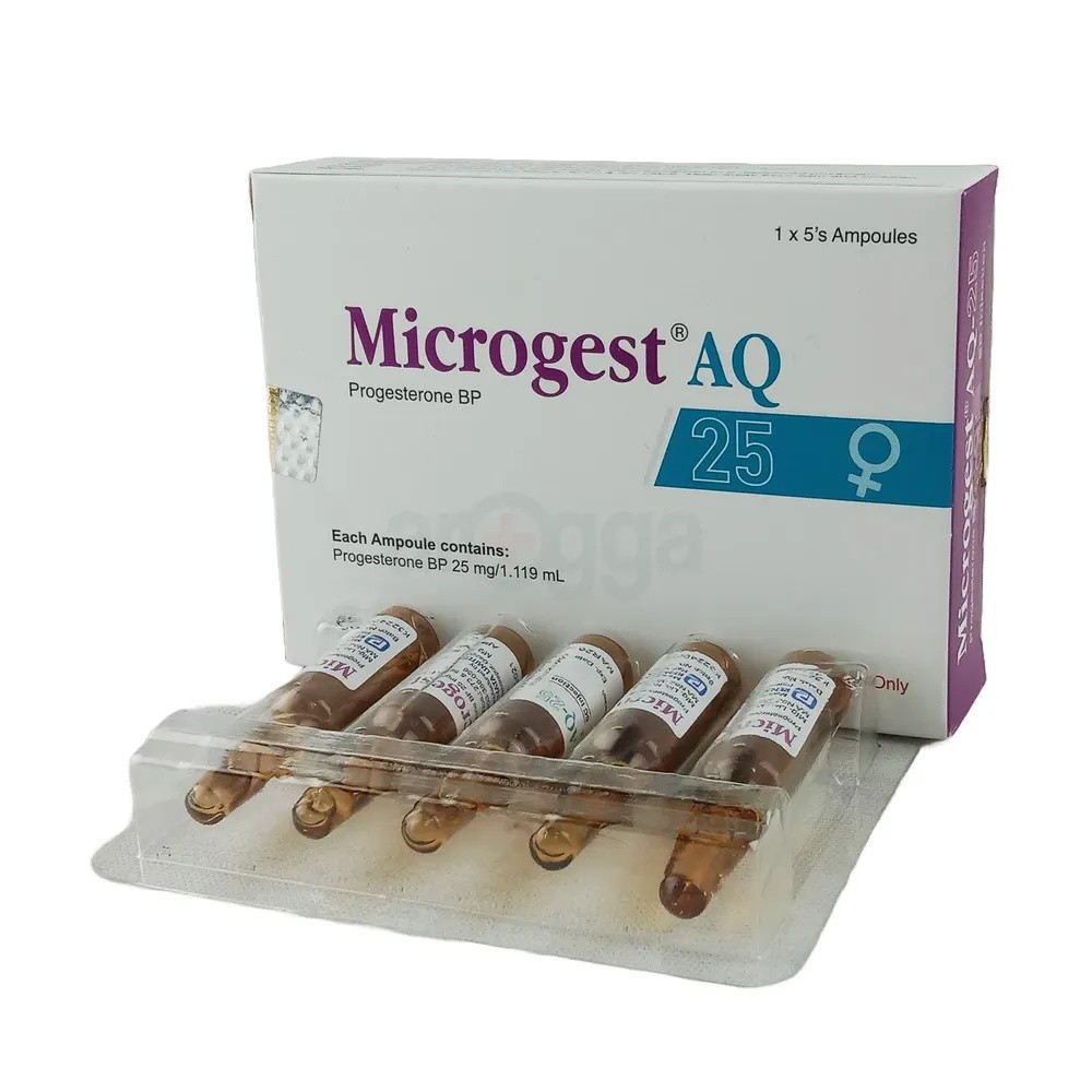 MICROGEST-AQ 25mg/1.119ml sc Injection