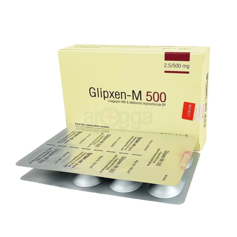GLIPXEN M 500MG