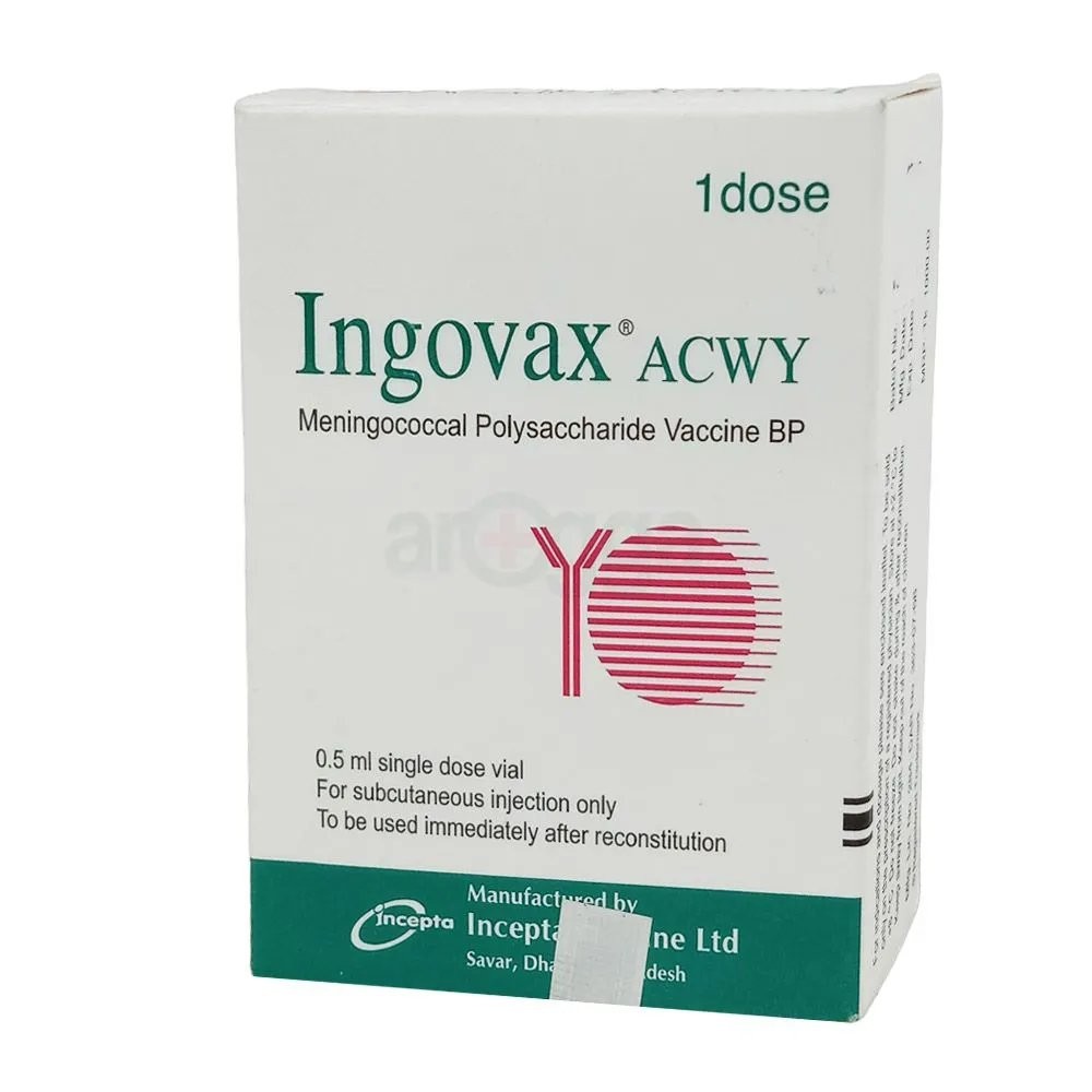 INGOVAX  A C W Y 50 mcg/0.5 ml