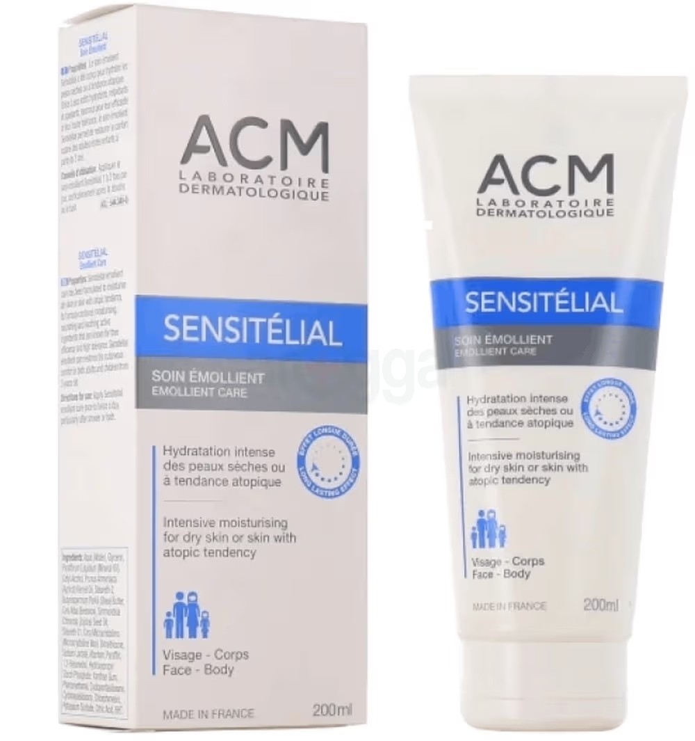 ACM SENSITELIAL SOIN EMOLLIENT CARE lotion 200ml