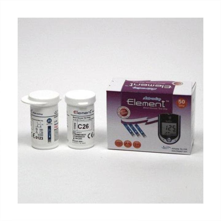 ELEMENT Blood Glucose Test Strips 25 pcs