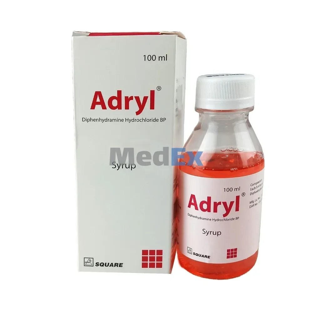 ADRYL 10mg/5ml Syrup 100ml