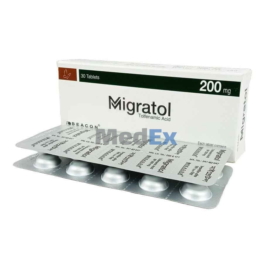 MIGRATOL 200 mg