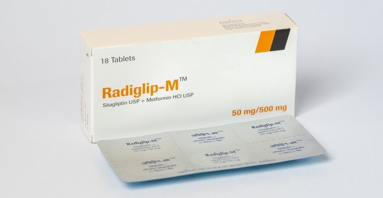 RADIGLIP-M 50/500MG TABLET