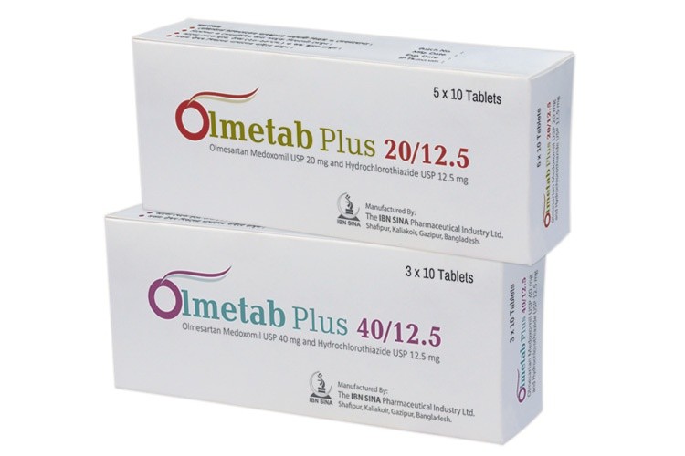 OLMETAB 20 mg + 12.5 mg