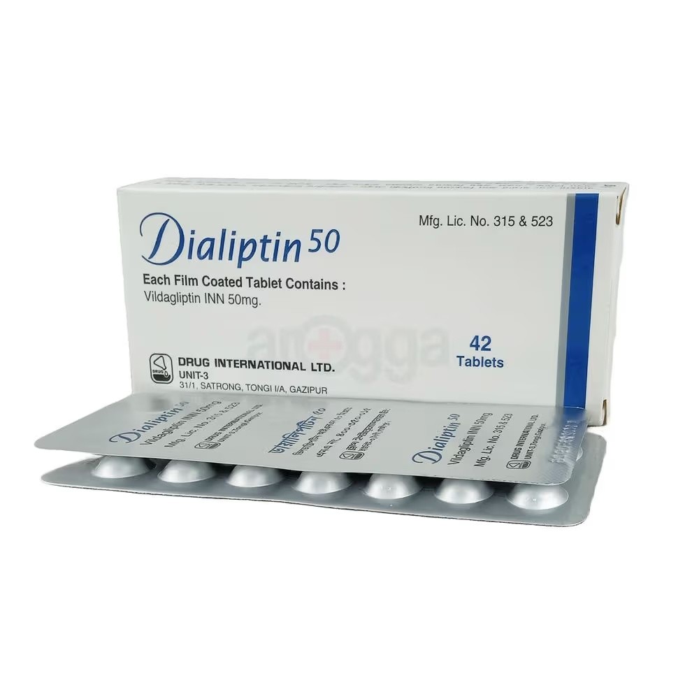 DIALIPTIN -M 50mg+500mg Tablet