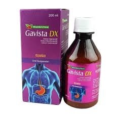 GAVISTA DX (500 mg+213 mg+325 mg)/10 ml Oral Suspension 200ML